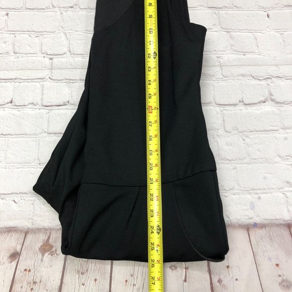 Rebecca Minkoff Women Sleeveless Jumpsuit V-Neck Size Large Black M112 -27 - Picture 9 of 16